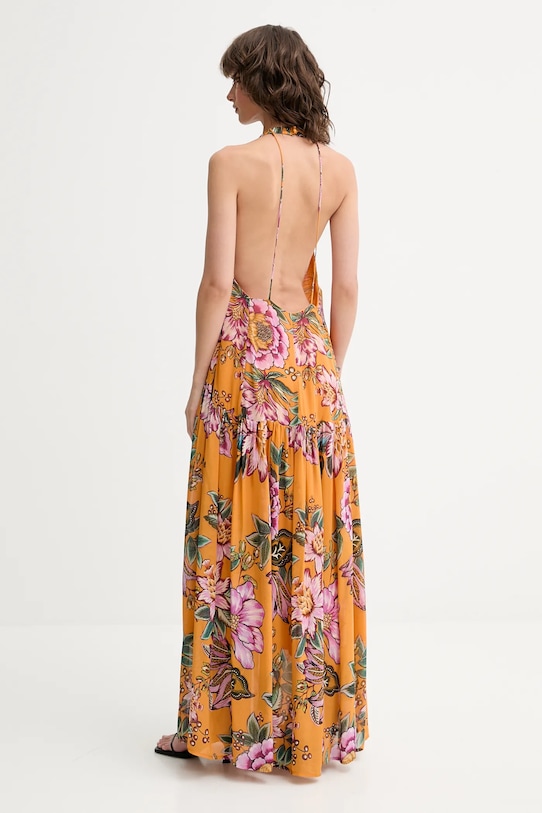 Farm Rio sukienka 336675 pomarańczowy AW25