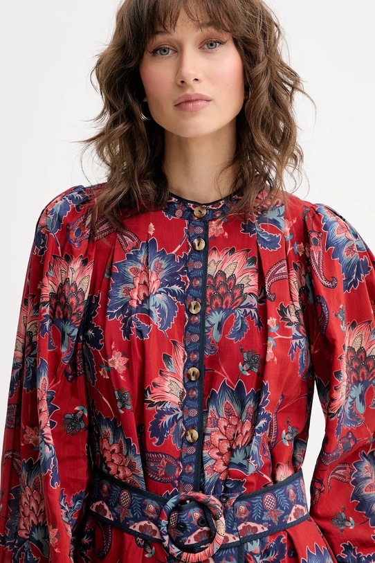 Farm Rio sukienka czerwony 336927