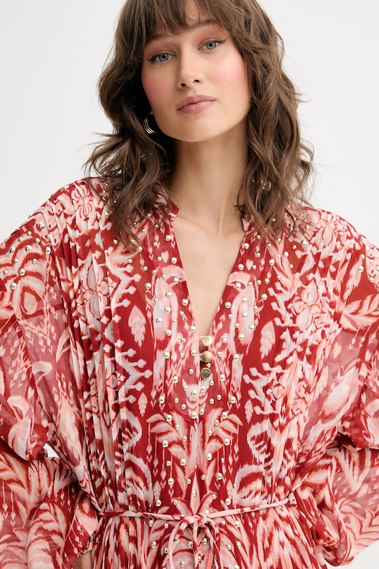 Farm Rio sukienka czerwony 335758