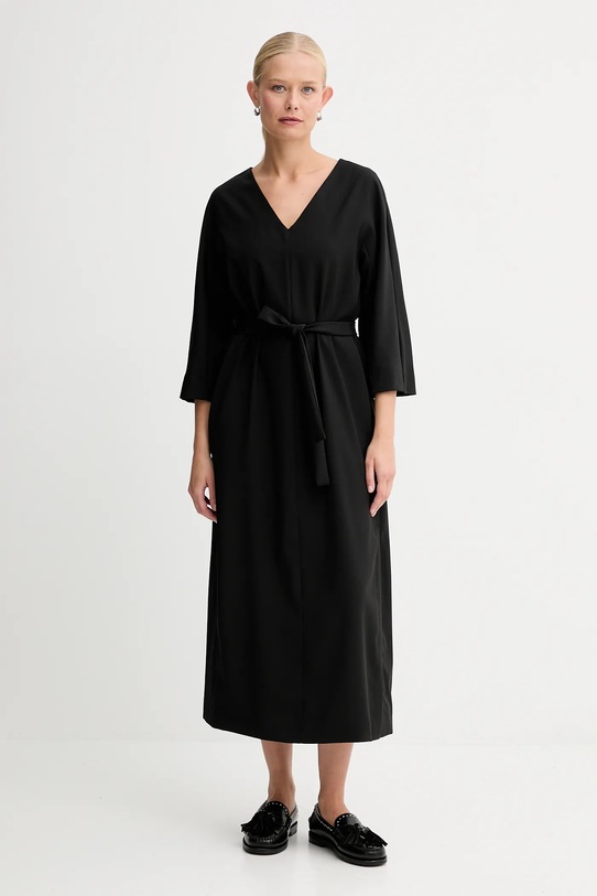 Weekend Max Mara sukienka LAZIALE 2525226012600 czarny AW25