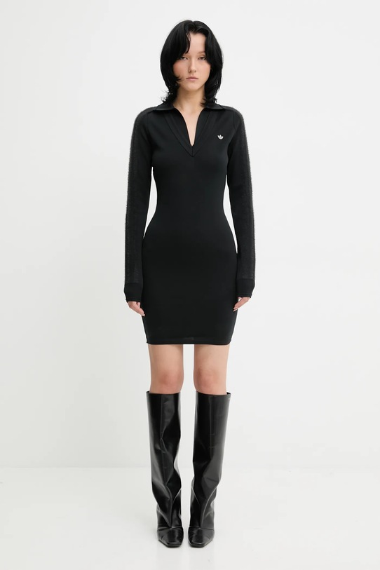 adidas Originals dress Ls Dress jersey black KB3069