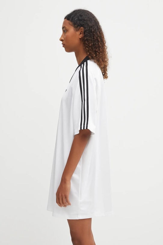 Šaty adidas Originals Jacquard Dress KB8153 bílá AW25