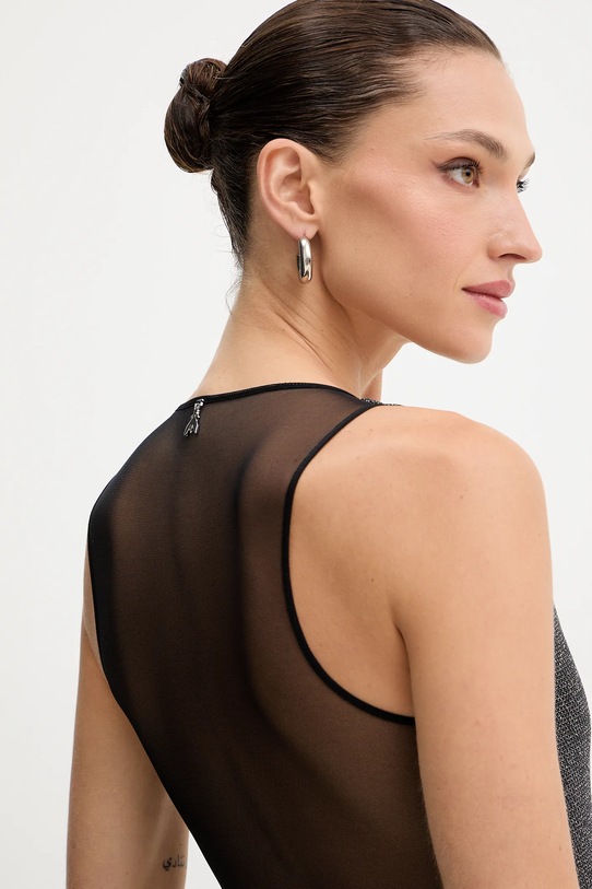 Patrizia Pepe sukienka 2A2990.J340 srebrny