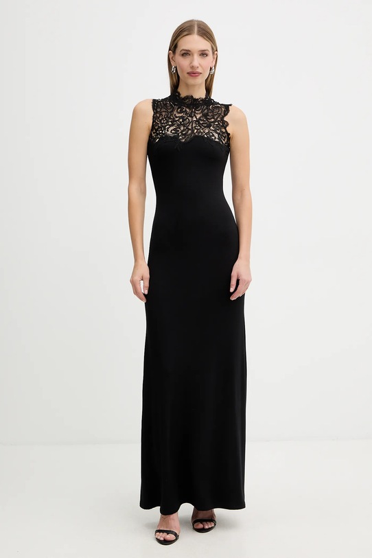 Ermanno Firenze sukienka rozkloszowany czarny D474Q700VQL