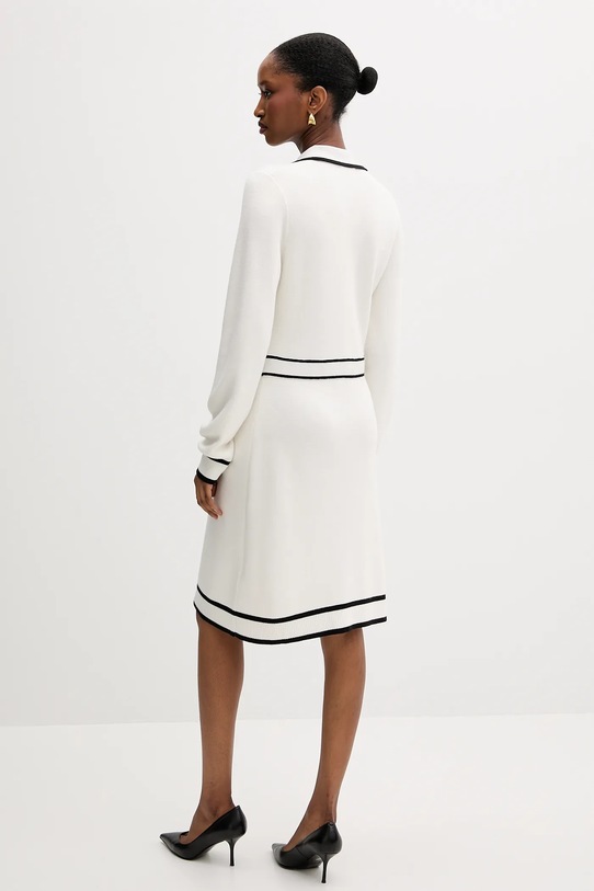 Oblečení Šaty s příměsí hedvábí Liu Jo TF5251.MS59L béžová