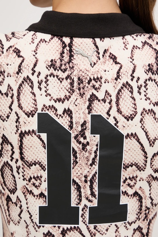 Pamučna haljina Puma x A$AP ROCKY 633416 bež