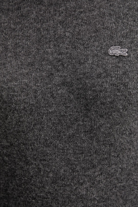 Lacoste sukienka wełniana EF4161 szary
