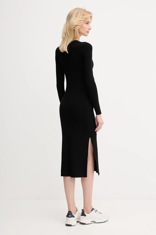 Lacoste sukienka EF4175 czarny AW25