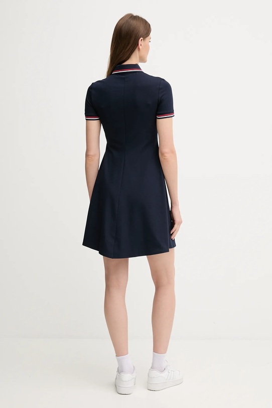 Odzież Lacoste sukienka EF5288 granatowy