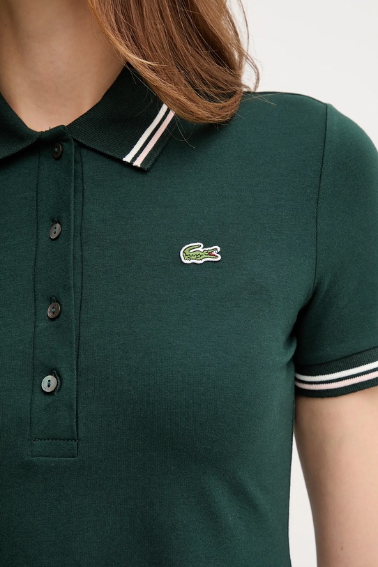 Lacoste sukienka EF5288 zielony