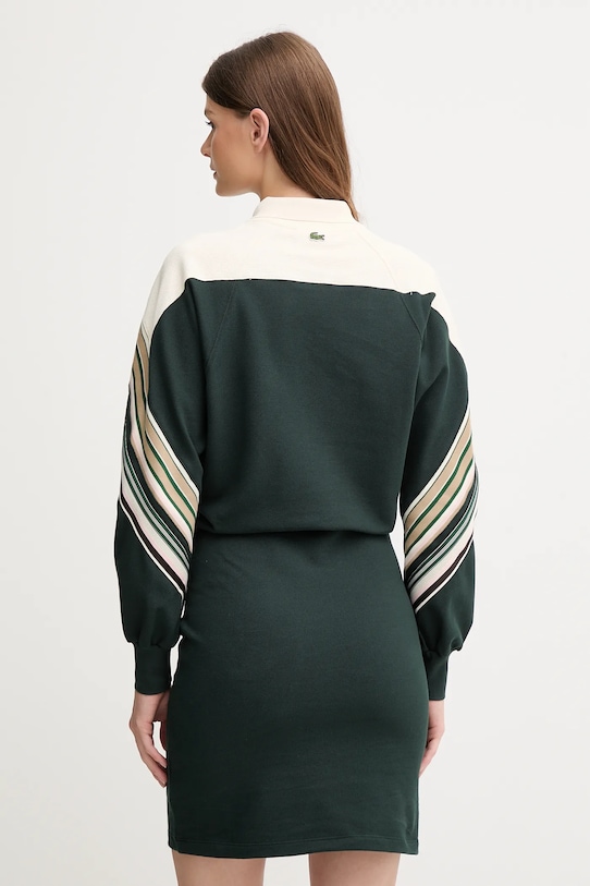 Odzież Lacoste sukienka EF5408 zielony