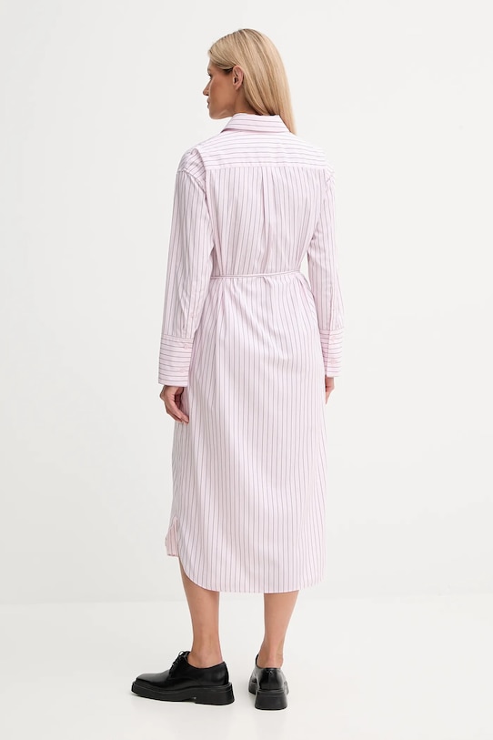 Odzież Kenzo sukienka bawełniana FF62RO4049LU różowy