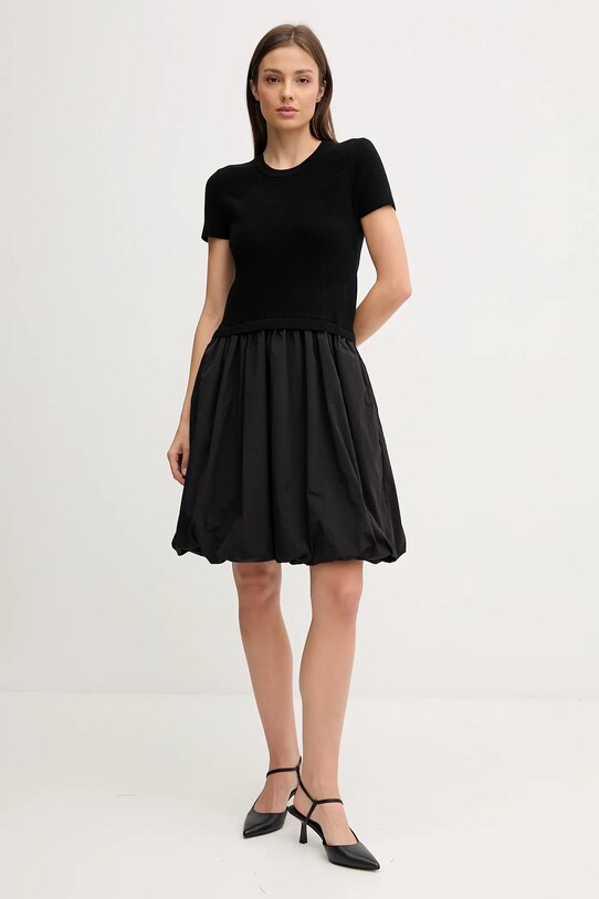 Dkny sukienka P5EUAX21 czarny AW25