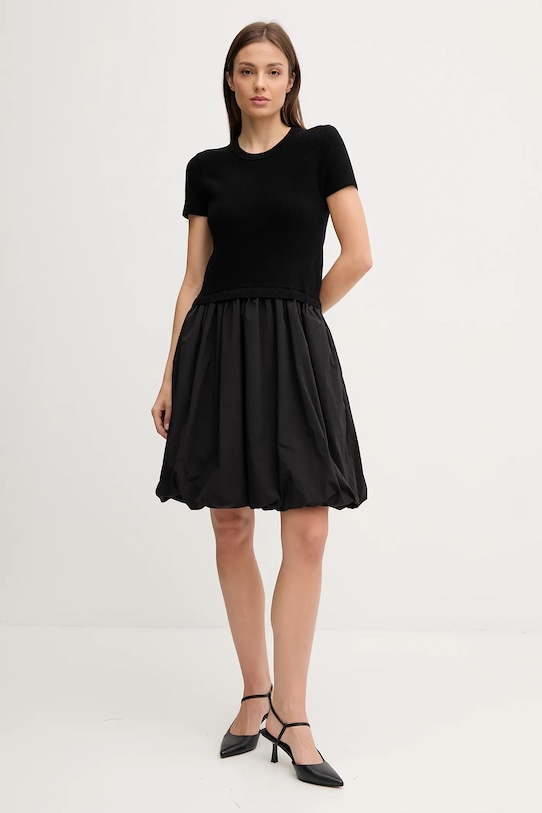 Dkny sukienka P5EUAX21 czarny AW25