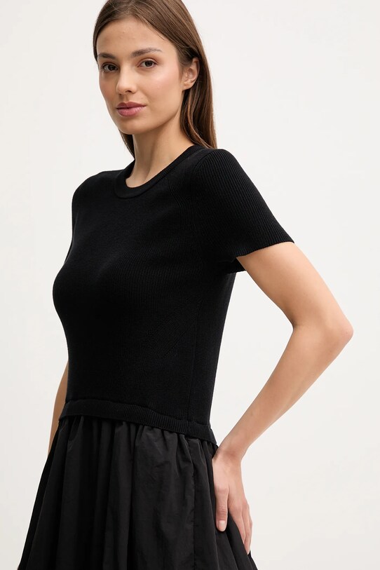 Dkny sukienka czarny P5EUAX21