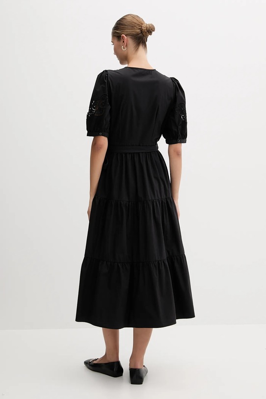 Dkny pamut ruha P5DB0B48 fekete AW25