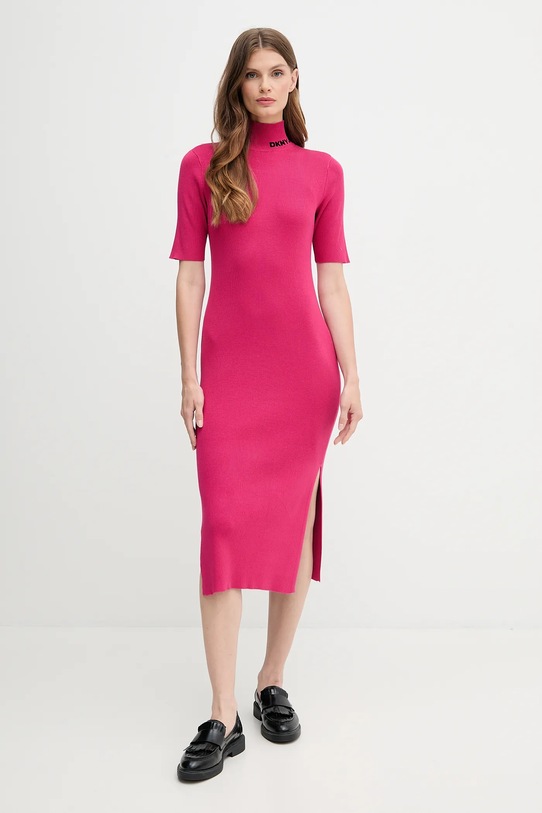 Dkny ruha rövid rózsaszín DJ5R0751