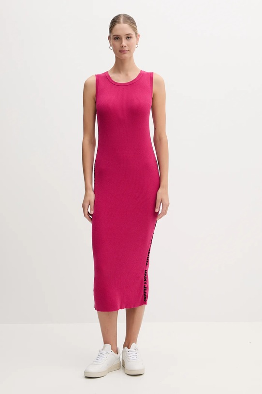 Dkny ruha vállas rózsaszín DJ5R0752