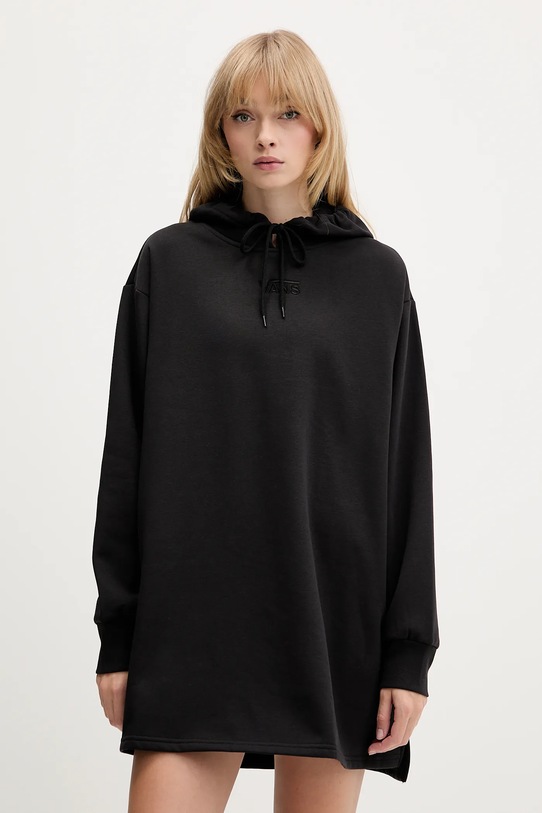 Obleka Vans Oversize črna VN000RD2BLK1