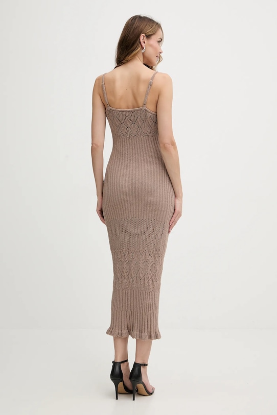 Guess sukienka SHINJU beżowy W5BK91.Z4060