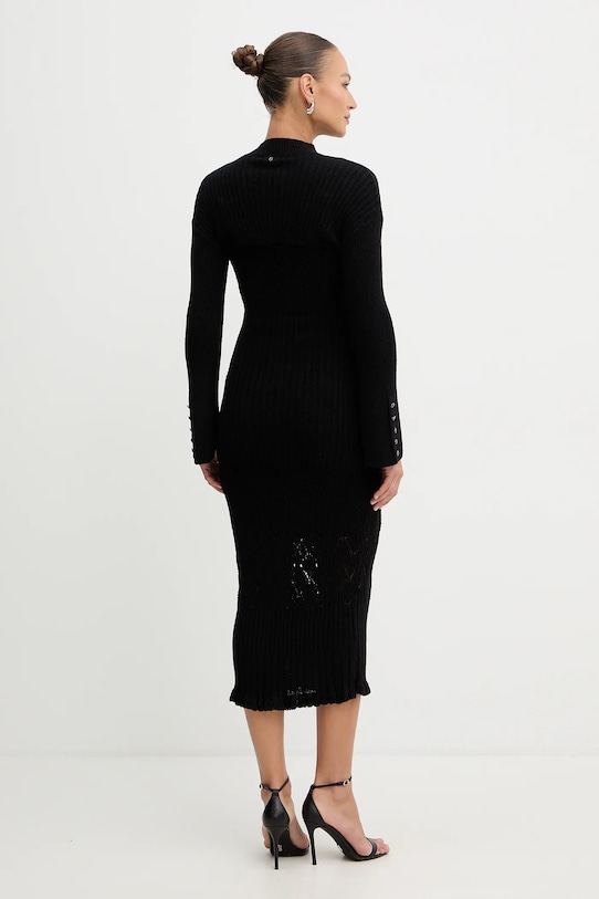 Guess sukienka SHINJU czarny W5BK91.Z4060