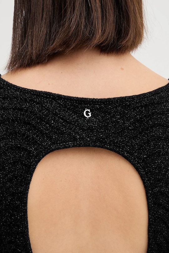 Guess sukienka CHEVRON W5BK83.Z0192 czarny