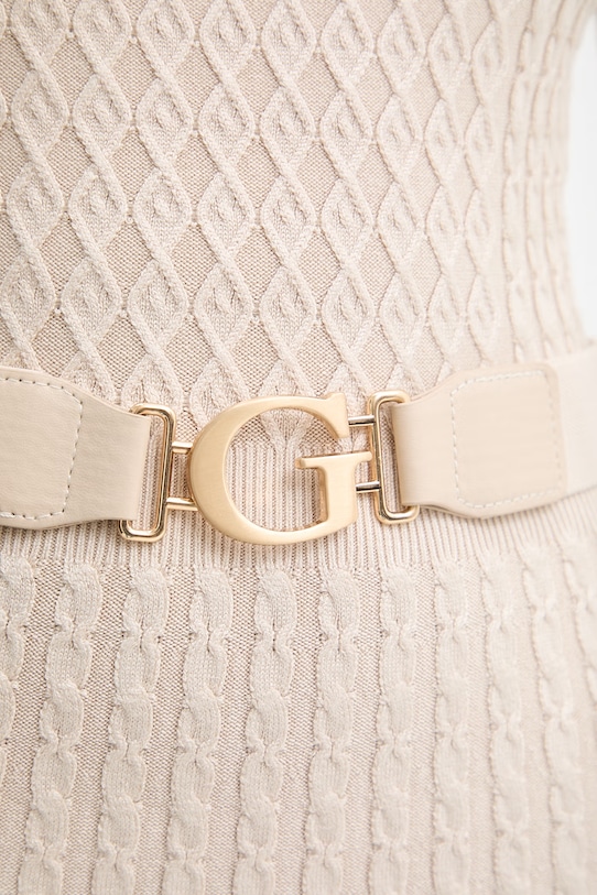 Φόρεμα Guess HANA W5BK68.Z2YJ2 μπεζ