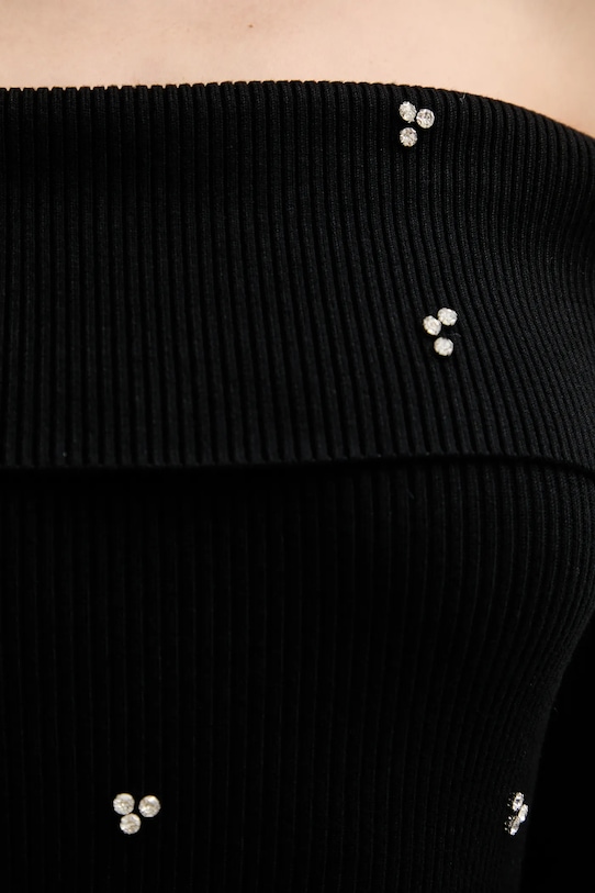 Guess sukienka ALISHA W5BK64.Z2YJ2 czarny