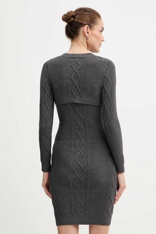 Odzież Guess sukienka DAPHNE W5BK61.Z2ZK2 szary