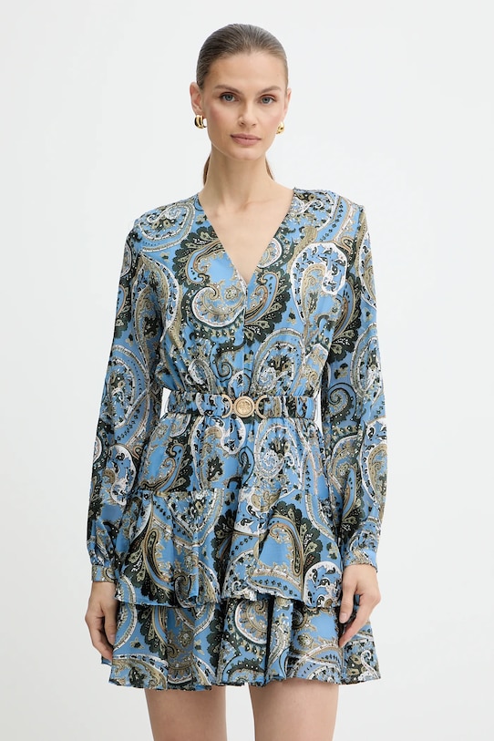 Сукня Guess CLARISSE візерунок блакитний W5BK53.W2770