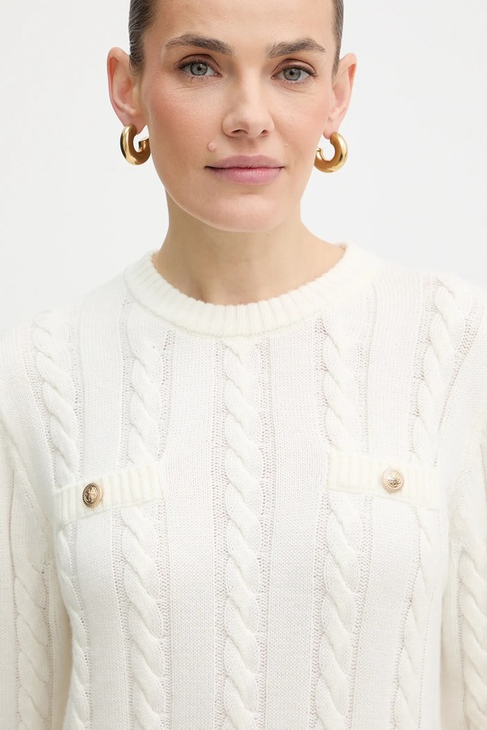 Guess sukienka z dodatkiem wełny ELSA beżowy W5BK46.Z1192