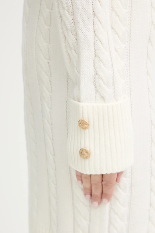 Guess sukienka z dodatkiem wełny ELSA W5BK46.Z1192