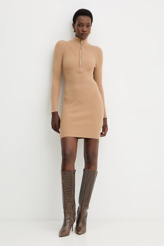 Guess sukienka HARLEY W5BK45.Z0572 beżowy AW25