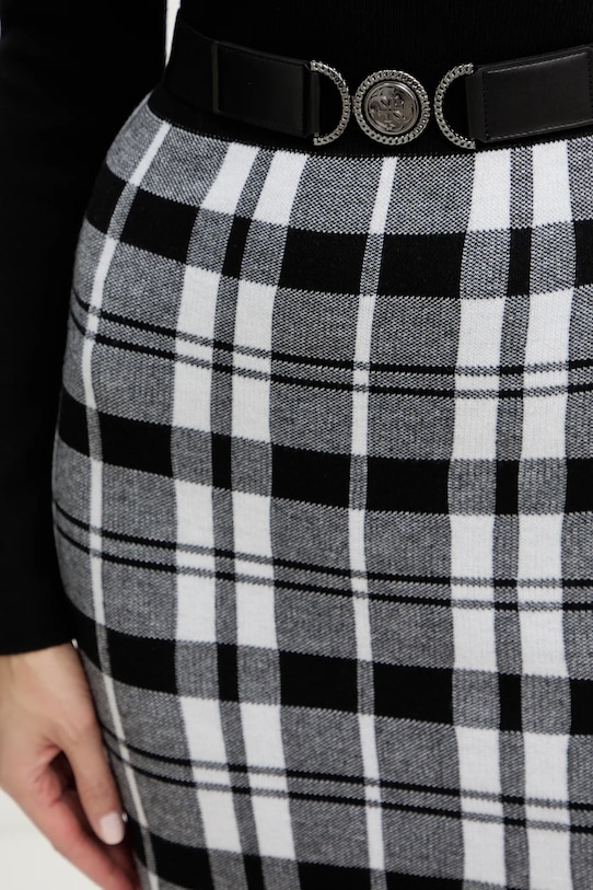 Guess sukienka z domieszką wełny CORALINE W5BK44.Z3JD2 czarny