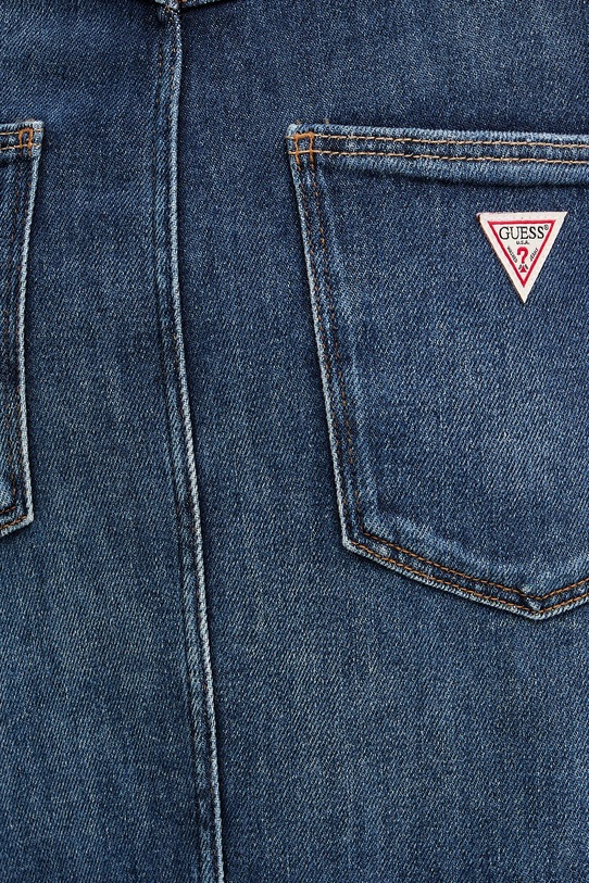 Guess sukienka jeansowa AMARA W5BK40.D0615 niebieski