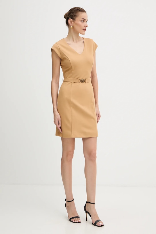 Šaty Guess CHRISSY W5BK21.KCMU2 béžová NC25