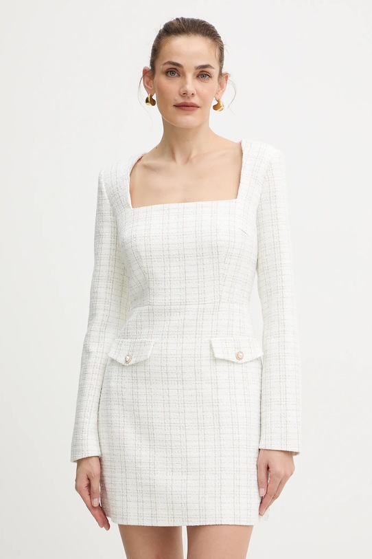 Šaty Guess SANDRA pletenina biela W5BK20.W2382