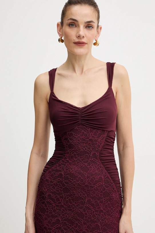 Haljina Guess CAITLYN bordo W5BK17.KB7V2