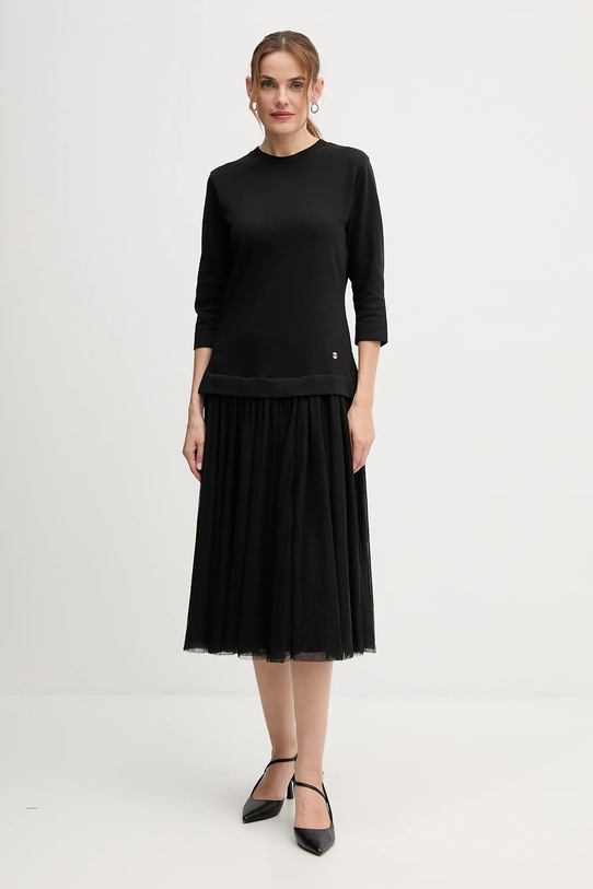 Joop! sukienka trzy czwarte czarny 30047770