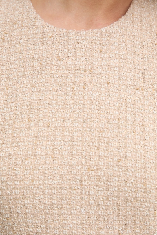 Joop! sukienka z wełną 30047956 beżowy