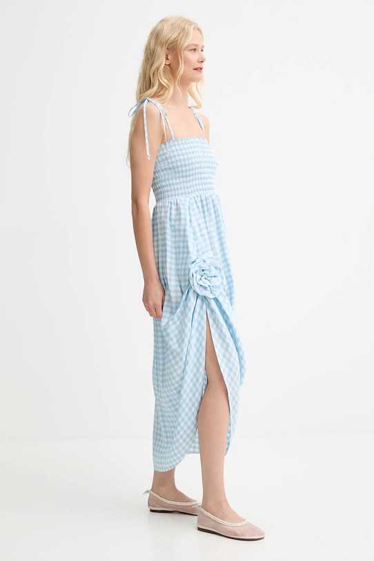 Abbigliamento The Sleeper vestito di lino ATDR01G027R blu