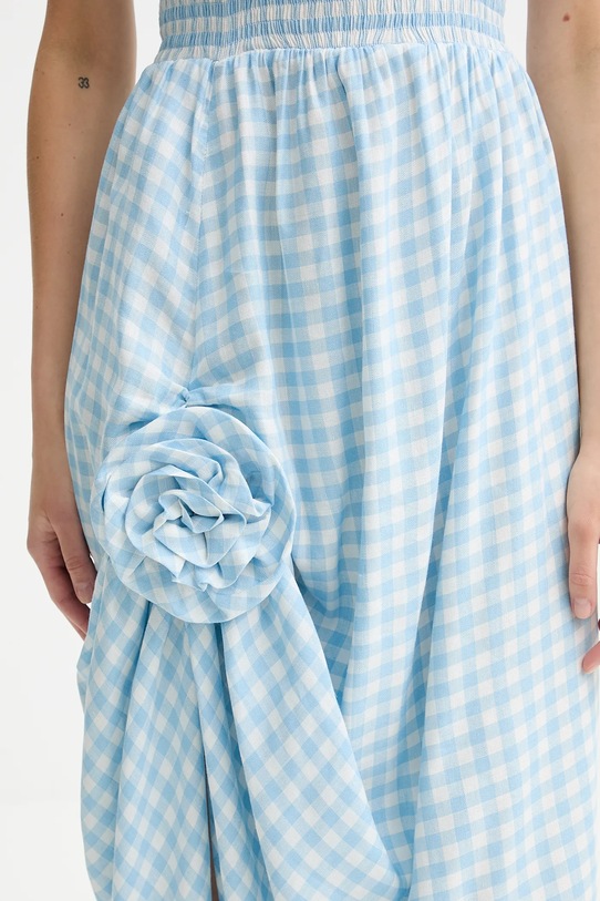 The Sleeper vestito di lino ATDR01G027R blu