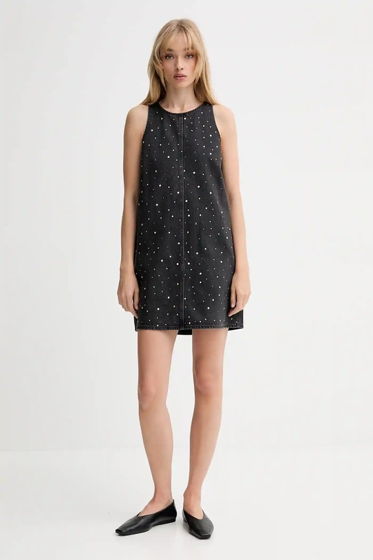 Levi's sukienka jeansowa 003NO.0003 szary AW25