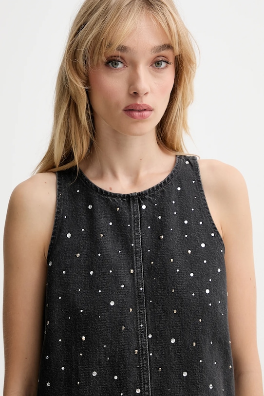 Levi's sukienka jeansowa szary 003NO.0003