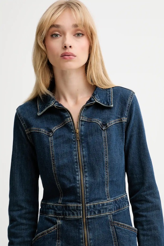 Džínové šaty Levi's modrá 003S6
