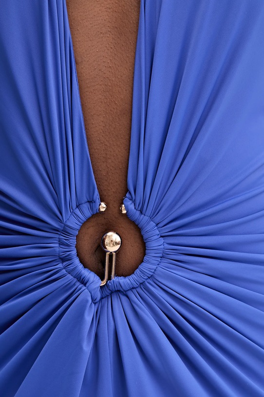 Рокля Bardot 59914DB син