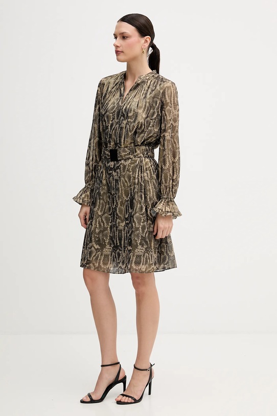 Marc Aurel sukienka 6585.1010.93490 zielony AW25