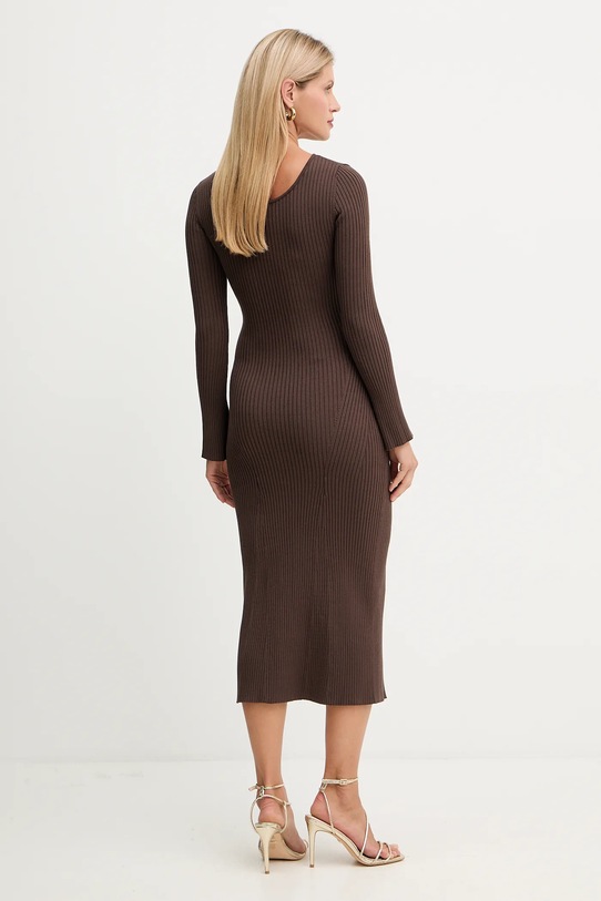Odzież Marciano Guess sukienka AGATHE 5BGK55.5891Z brązowy