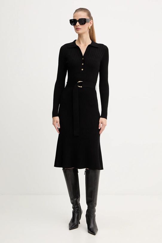 Šaty Marciano Guess AGATHE 5BGK07.5891Z černá AW25