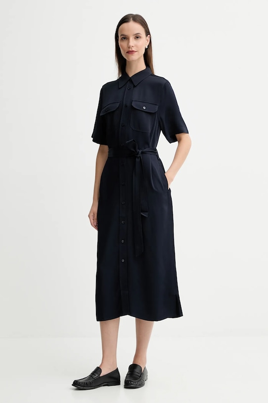 Φόρεμα Gant 4503438 σκούρο μπλε AW25